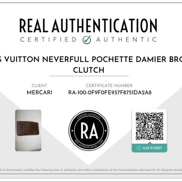 Louis Vuitton Neverfull Pochette Clutch - Picture 4 of 4